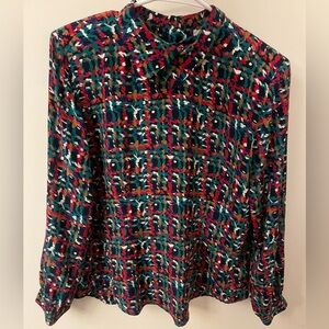 Vintage Diversity Multicolor Women's Blouse